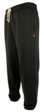 Polo Ralph Lauren Men`s Big Tall Double Knit Track Pants Black 2LT