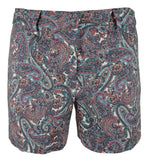 Michael Kors Women's Plus Size Stretch Paisley Pattern Chino Shorts