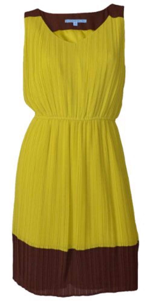 Antonio Melani Women's Sleeveless Golden Rule Birdie Colorblock Dress 10