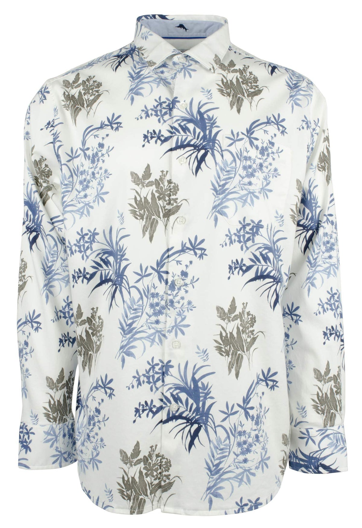 Tommy Bahama Men's Bluegrass Bay Long Sleeve Button Down MC Medium