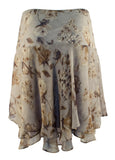 Lauren Ralph Lauren Women's Plus Size Floral Georgette Skirt