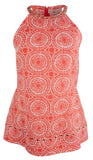 Michael Kors Women's Studded Halter Top-CR-L