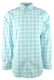 Men's Freeboard Plaid Button-Down Long Sleeve Shirt-at-M