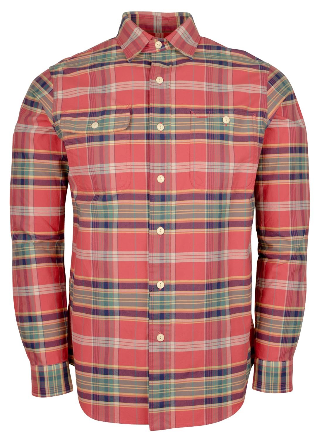 Polo Ralph Lauren Men's Classic Fit Long Sleeve Plaid Oxford Shirt Small