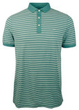 Michael Kors Men's Striped Pique Polo Shirt