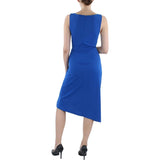 Lauren Ralph Lauren Women's Twist Front Sleeveless Stretch Jersey Dress