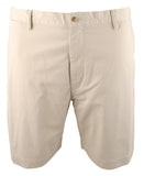 Men's Big & Tall Stretch Classic Fit 10 Inch Chino Shorts Beige 40 T