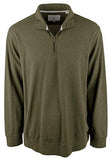 Southern Tide Skipjack Pique 1/4 Zip Heather Amazon Moss MD