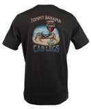 Customer Return Tommy Bahama Men's Big & Tall Cab Legs Short Sleeve T-Shirt Coal 2LT