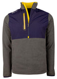 POLO RALPH LAUREN RLX Men's Fleece Long Sleeve Half Zip Pullover GNvy Small