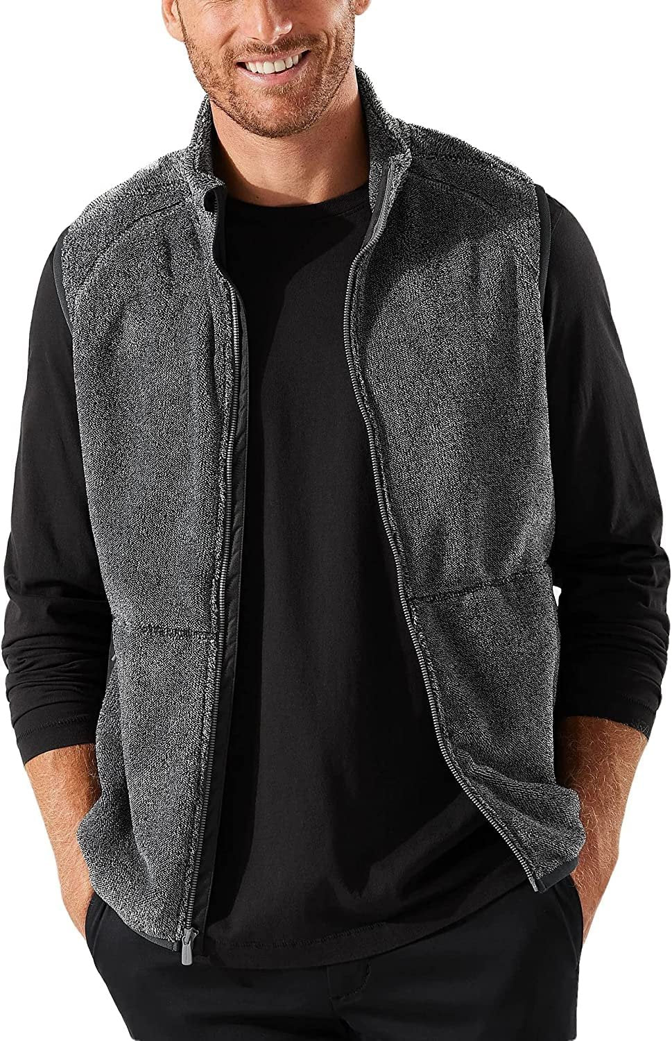 Tommy Bahama Men's Cascade Cozy Vest-C-Small