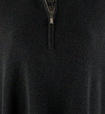Tommy Bahama Women's Shimmer Bonita Half Zip Long Sleeved Poncho Top-B-L/XL