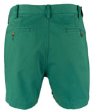 POLO RALPH LAUREN Men's Classic Fit Stretch 6" Flat Front Chino Shorts Green 35