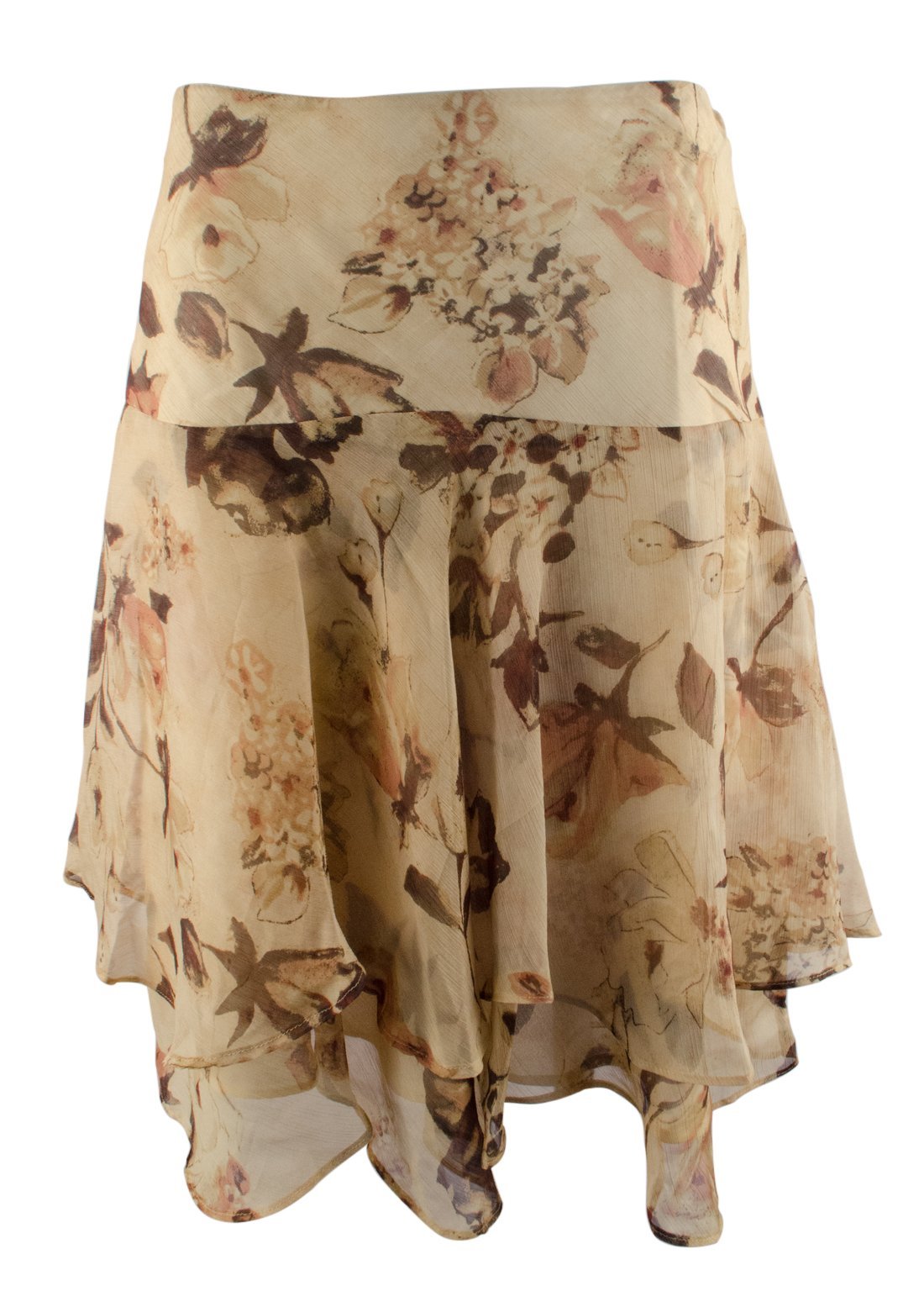 Lauren Ralph Lauren Women's Petite Floral Georgette Skirt