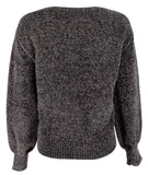 Tommy Bahama Women's Luna Chenille Boatneck long Sleeve Sweater NGry XS