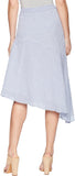 Lauren Ralph Lauren Women's Asymmetrical Stripe Midi Skirt