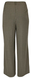 Vince Camuto Women's Plus Size Plaid Flat Front Wide Leg Pants