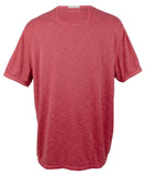 Tommy Bahama Flip Sky Islandzone - Camiseta reversible de manga corta para hombre, color rosa plumeria, talla mediana