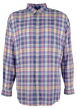 Ralph Lauren Men's Big And Tall Plaid Long Sleeve Button Down Shirt Mlt 2XT