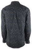 Hugo Boss Men's Mabsoot Slim Fit Long Sleeve Shirt-BLK-Small