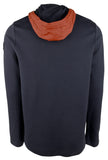 Michael Kors Men's Hooded Quarter Zip Pullover-HO-XX-Large