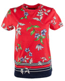 Lauren Ralph Lauren Women's Petite Floral Jersey Shirt
