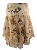 Lauren Ralph Lauren Women's Petite Floral Georgette Skirt