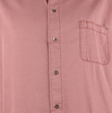Tommy Bahama Men's Long Sleeve Tahitian Camp Shirt (Cherry Stone, 4XB)