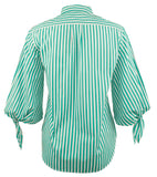 Lauren Ralph Lauren Women's Petite Striped Shirt