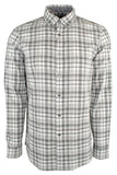 Michael Kors Men's Classic Fit Plaid Long Sleeve Shirt