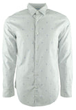 Hugo Boss Men's Ronni Palm Slim Fit Long Sleeve Shirt XXL