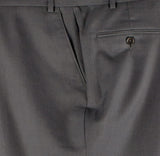 Ralph Ralph Lauren Men's Wool Natural Stretch  Flat Front Dress Pants