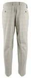 Ralph Comfort Flex Flat Front Dress Pants-BW-33Wx30L Black/White