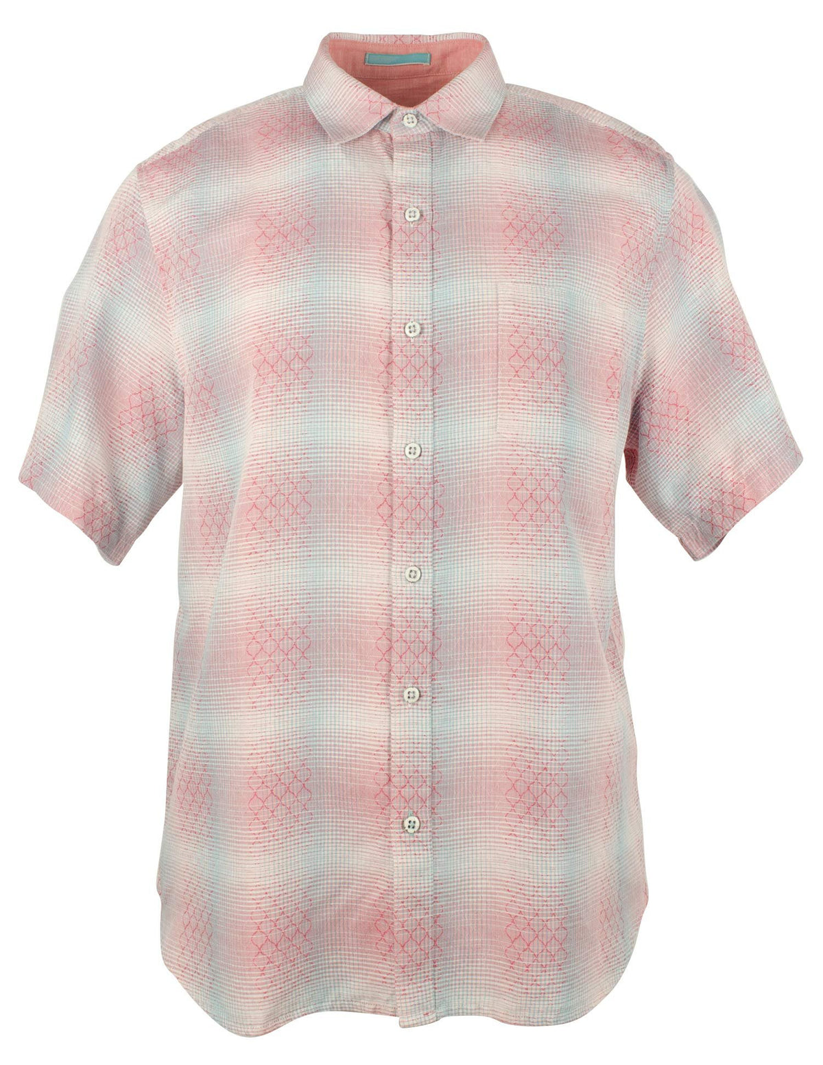 Tommy Bahama Men's Ravenna Plaid Camp Shirt-GR-M