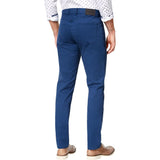 Michael Kors Mens Pants 38X32 Parker Slim Fit Chino Stretch Blue 38