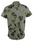 Customer Return Michael Kors Men's Floral Fatigue Polo Shirt-F-S