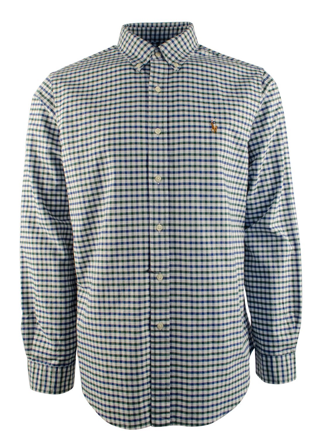 Polo RALPH LAUREN Men's Classic Fit Tattersall Oxford Button Down Shirt