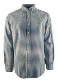 Polo RALPH LAUREN Men's Classic Fit Tattersall Oxford Button Down Shirt