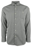 Camisa de manga larga a cuadros Tommy Bahama para hombre, talla grande y alta, color negro 3XB