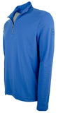 Customer Return Michael Kors Men's Stretch-Cotton Quarter-Zip Pullover-S-XXL