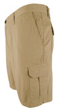 Michael Kors Men's Mid Rise Flat Front Cargo Shorts