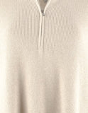 Tommy Bahama Women's Shimmer Bonita Half Zip Long Sleeved Poncho Top-CH-S/M