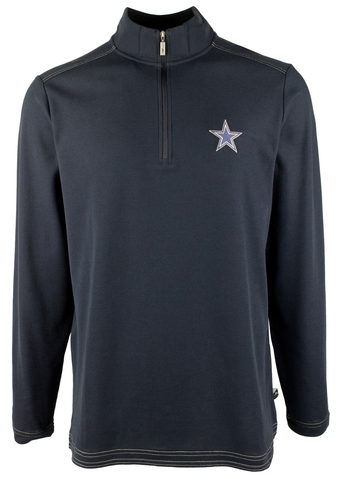 Tommy Bahama Men's NFL Cowboys Emfielder Half-Zip Sweatshirt-CB-Small