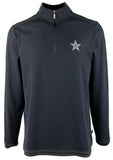 Tommy Bahama Men's NFL Cowboys Emfielder Half-Zip Sweatshirt-CB-Small
