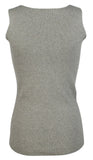Women's V-Neck Sleeveless Sweater Top GH XX-Large Grey Heather
