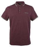 Men's Kors Embroidered Polo Shirt-AM-X-Large Ash Melange