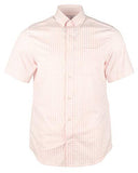 Southern Tide Short Sleeve Lucayan Gingham Intercoastal Shirt Fresh Pink SM