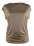 Lauren Ralph Lauren Women's Petite Metallic Knit Top Shirt G PS