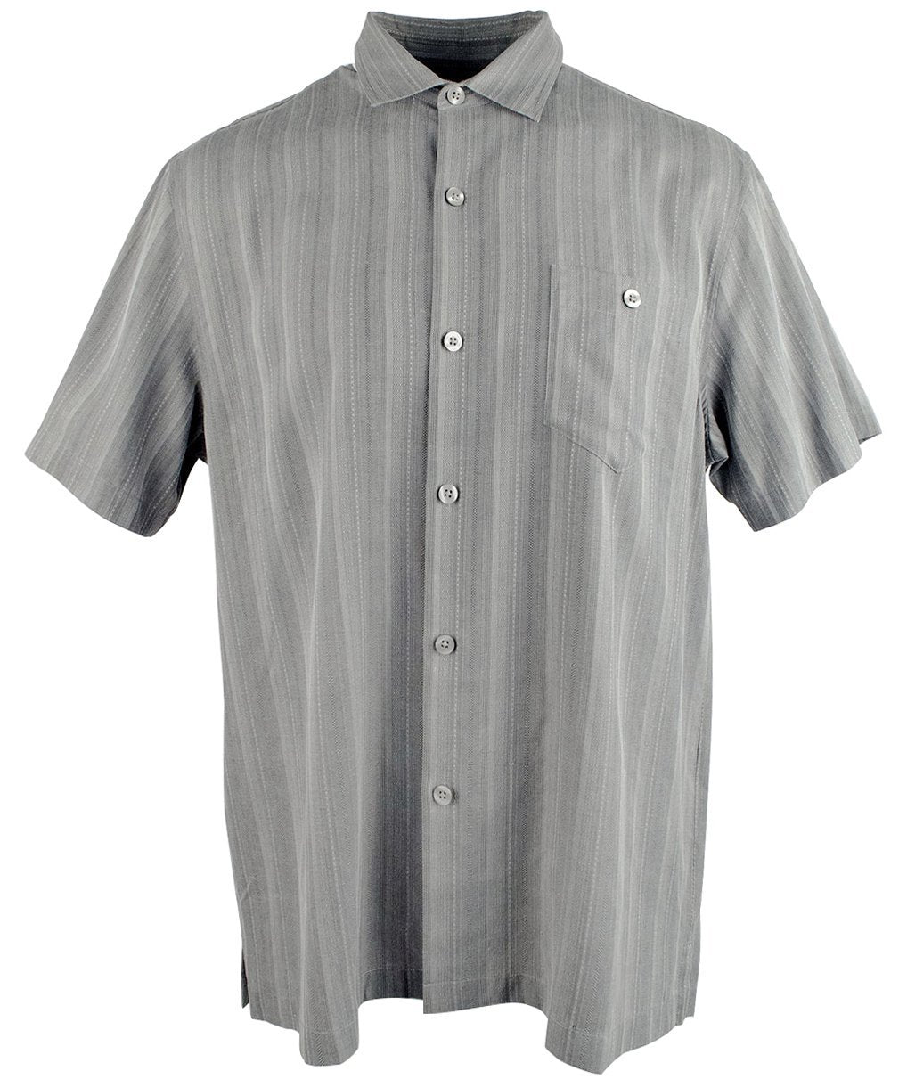 Tommy Bahama Men's Zaldera Silk Camp Short Sleeve Shirt-S-S