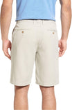 Tommy Bahama - Pantalones cortos chinos de mezcla de seda con diseño de espiga Havana para hombre, color caqui arena 30